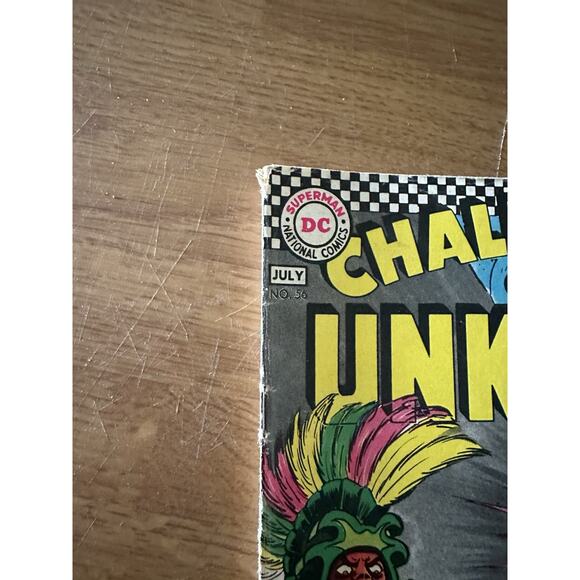 DC Comics, Challengers of the Unknown , #56 / .12 issues 1967 FAIR/GOOD VINTAGE - Picture 4 of 8